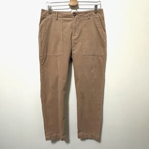 Joie‎ Painter Chino Pants 28 Deep Blush Velvety Ankle Pockets Trendy Classic NEW